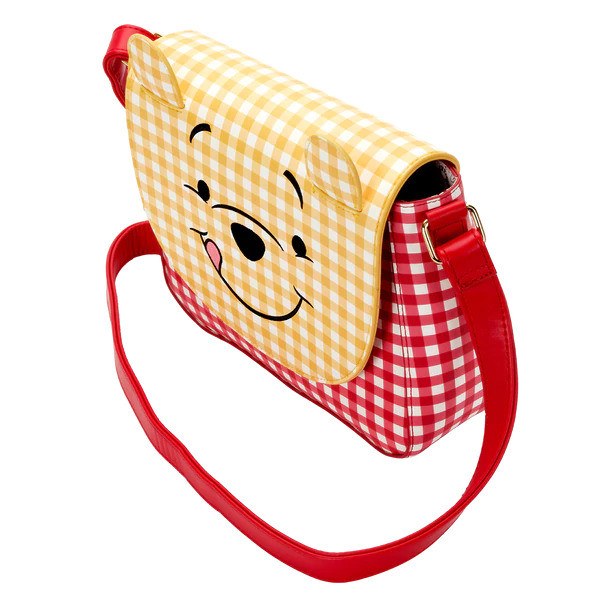 SAC BANDOULIÈRE WINNIE L'OURSON GINGHAM - DISNEY LOUNGEFLY