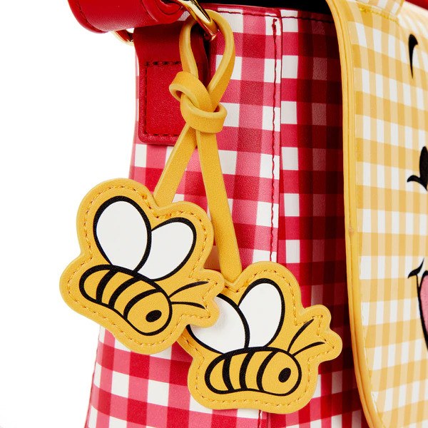 SAC BANDOULIÈRE WINNIE L'OURSON GINGHAM - DISNEY LOUNGEFLY