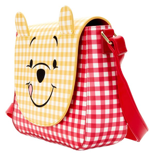 SAC BANDOULIÈRE WINNIE L'OURSON GINGHAM - DISNEY LOUNGEFLY