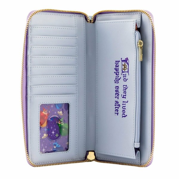 PORTEFEUILLE CASTLE SERIES LA BELLE AU BOIS DORMANT - DISNEY LOUNGEFLY