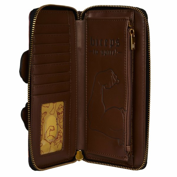 PORTEFEUILLE VILAINS SCENE GASTON - DISNEY LOUNGEFLY