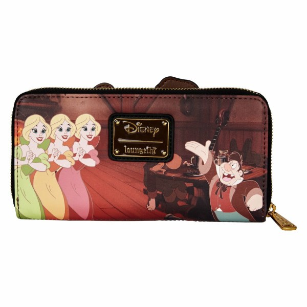 PORTEFEUILLE VILAINS SCENE GASTON - DISNEY LOUNGEFLY