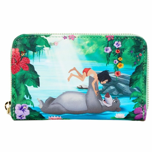 PORTEFEUILLE LE LIVRE DE LA JUNGLE STRICT NECESSAIRE - DISNEY LOUNGEFLY