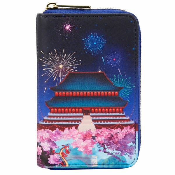 PORTEFEUILLE CASTLE SERIES MULAN - DISNEY LOUNGEFLY