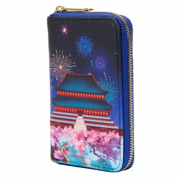 PORTEFEUILLE CASTLE SERIES MULAN - DISNEY LOUNGEFLY