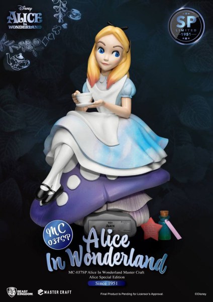 ALICE AU PAYS DES MERVEILLES SPÉCIALE EDITION - DISNEY MASTERCRAFT