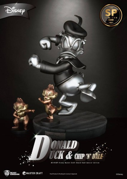 DONALD DUCK ET TIC & TAC SPÉCIALE EDITION - DISNEY MASTERCRAFT