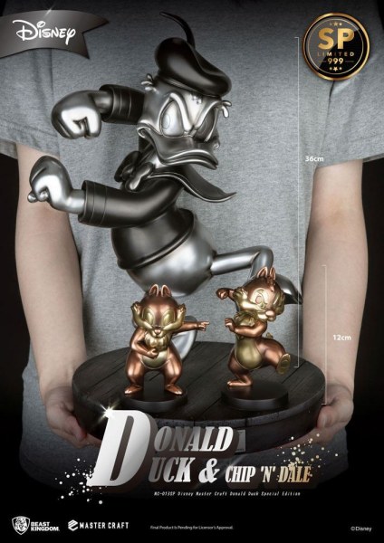 DONALD DUCK ET TIC & TAC SPÉCIALE EDITION - DISNEY MASTERCRAFT