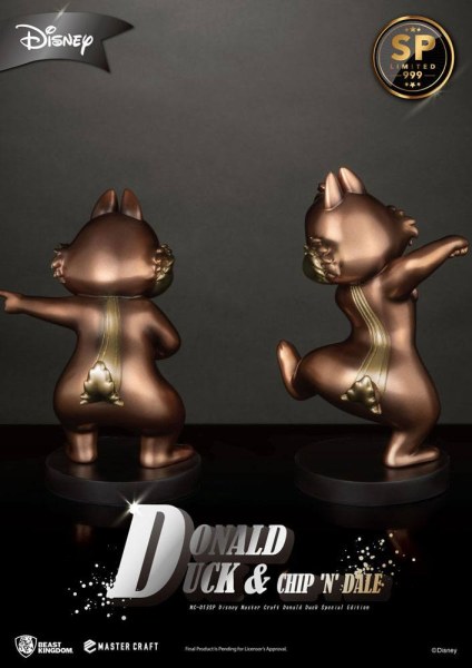 DONALD DUCK ET TIC & TAC SPÉCIALE EDITION - DISNEY MASTERCRAFT