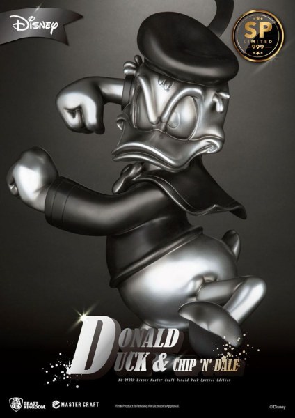 DONALD DUCK ET TIC & TAC SPÉCIALE EDITION - DISNEY MASTERCRAFT