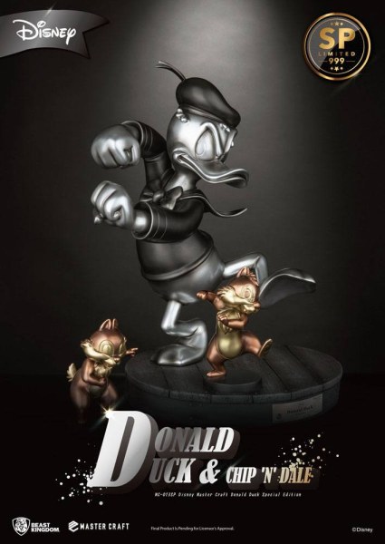 DONALD DUCK ET TIC & TAC SPÉCIALE EDITION - DISNEY MASTERCRAFT