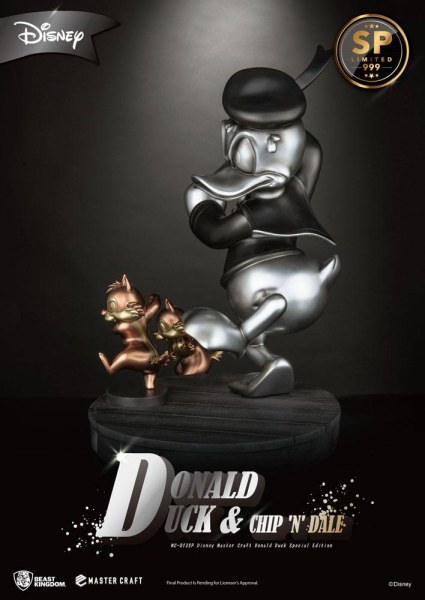 DONALD DUCK ET TIC & TAC SPÉCIALE EDITION - DISNEY MASTERCRAFT