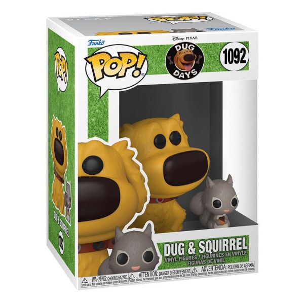 FUNKO POP! 1092 - LÀ HAUT - DOUG ET L'ECUREUIL