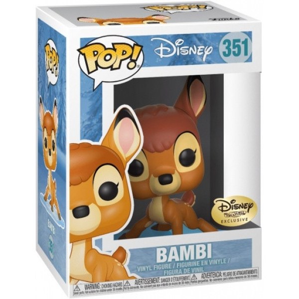 FUNKO POP! 351 - DISNEY BAMBI - BAMBI SUR LA GLACE