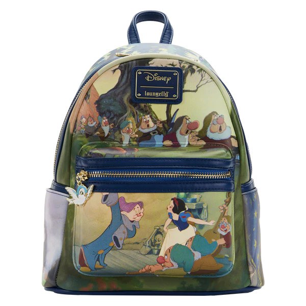MINI SAC À DOS BLANCHE NEIGE SCENES - DISNEY LOUNGEFLY