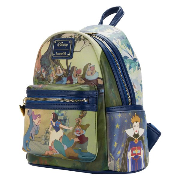 MINI SAC À DOS BLANCHE NEIGE SCENES - DISNEY LOUNGEFLY
