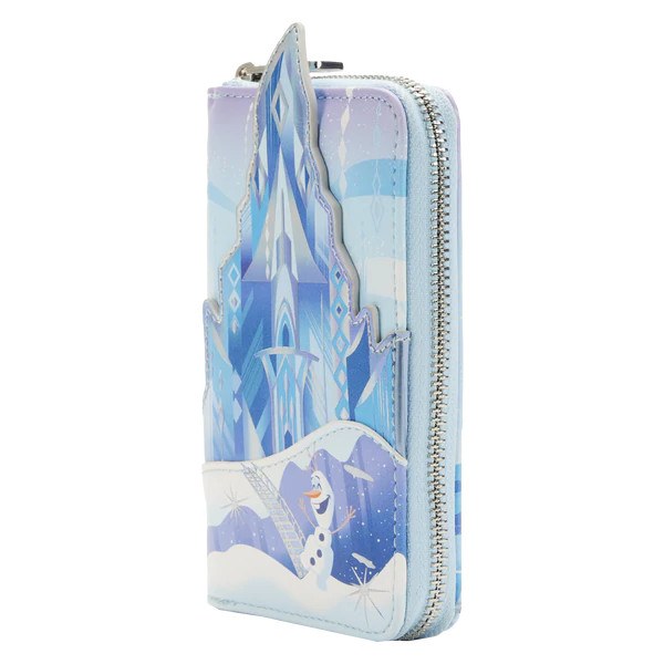 PORTEFEUILLE LA REINE DES NEIGES PRINCESS CASTLE - DISNEY LOUNGEFLY