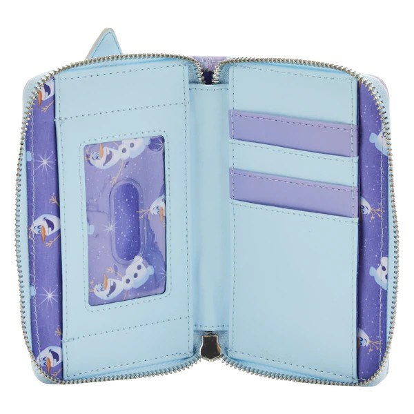 PORTEFEUILLE LA REINE DES NEIGES PRINCESS CASTLE - DISNEY LOUNGEFLY
