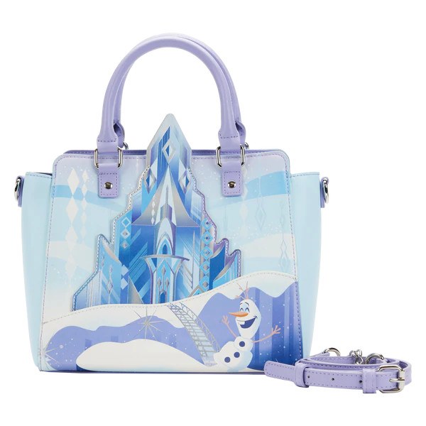 SAC À BANDOULIÈRE LA REINE DES NEIGES PRINCESS CASTLE - DISNEY LOUNGEFLY