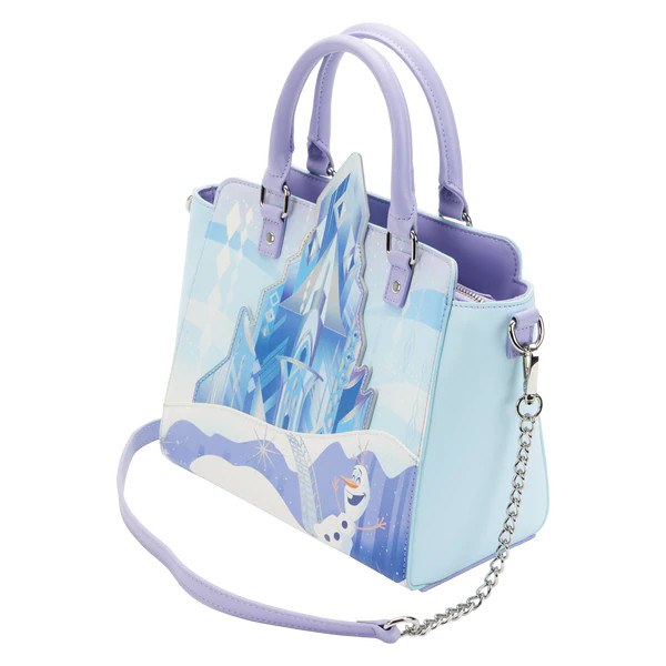 SAC À BANDOULIÈRE LA REINE DES NEIGES PRINCESS CASTLE - DISNEY LOUNGEFLY