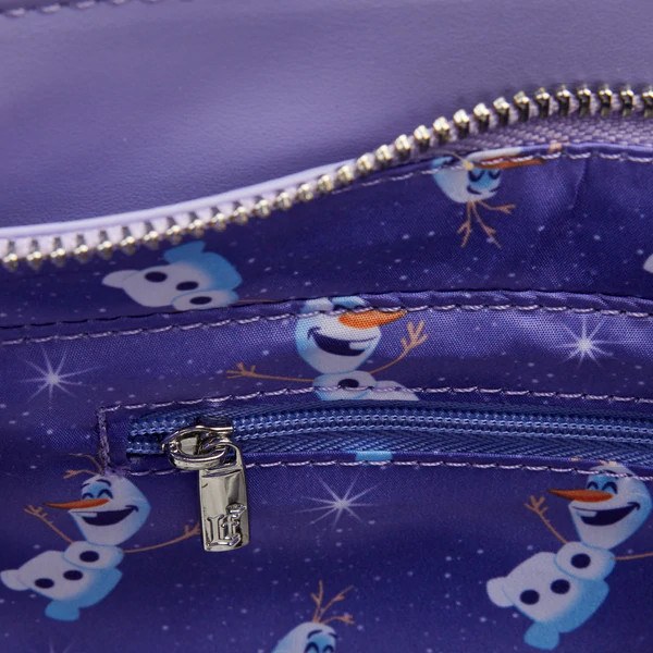 SAC À BANDOULIÈRE LA REINE DES NEIGES PRINCESS CASTLE - DISNEY LOUNGEFLY