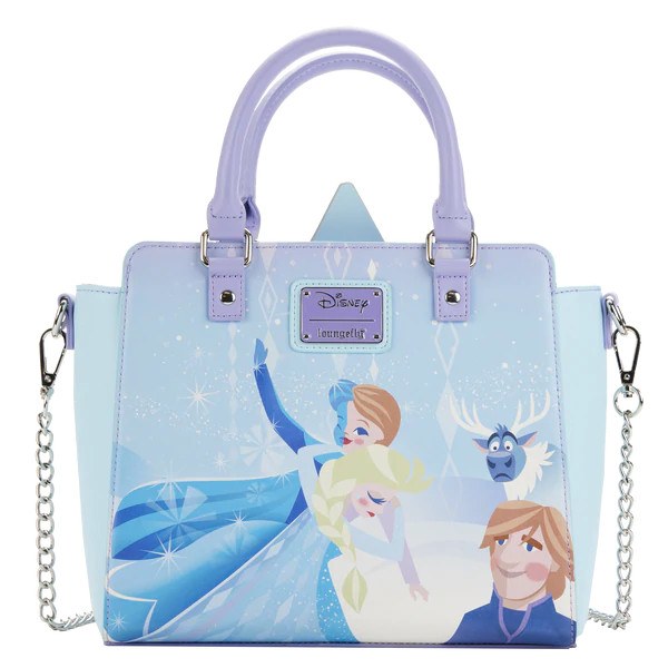 SAC À BANDOULIÈRE LA REINE DES NEIGES PRINCESS CASTLE - DISNEY LOUNGEFLY