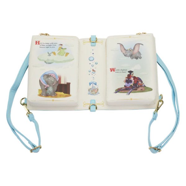 SAC À BANDOULIÈRE DUMBO BOOK SERIES CONVERTIBLE - DISNEY LOUNGEFLY