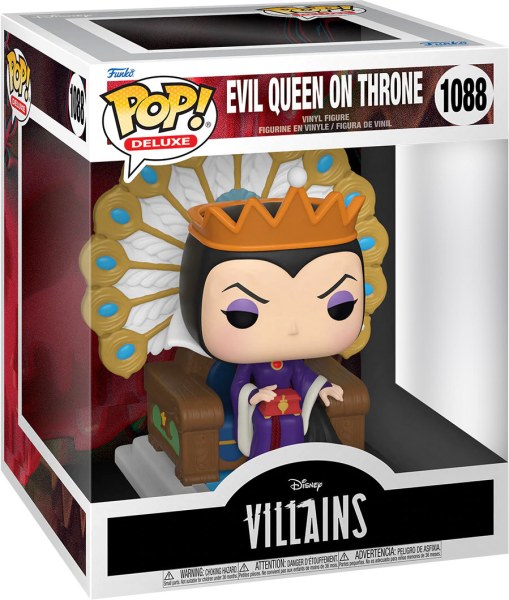 FUNKO POP! DELUXE 1088 - DISNEY BLANCHE NEIGE - LA MÉCHANTE REINE SUR SON TRÔNE