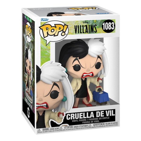FUNKO POP! 1083 - DISNEY 101 DALMATIENS - CRUELLA