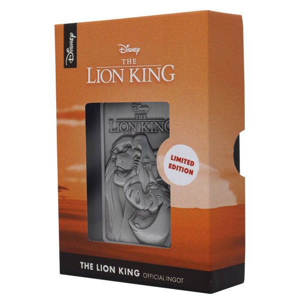 LINGOT DE COLLECTION LE ROI LION - EDITION LIMITÉE