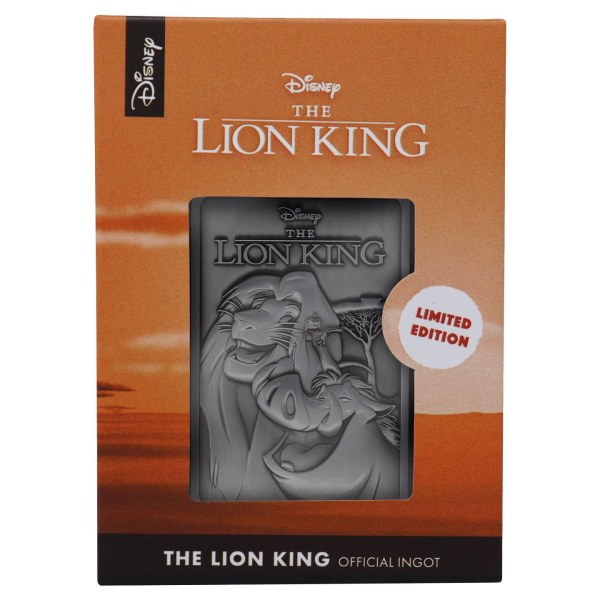 LINGOT DE COLLECTION LE ROI LION - EDITION LIMITÉE