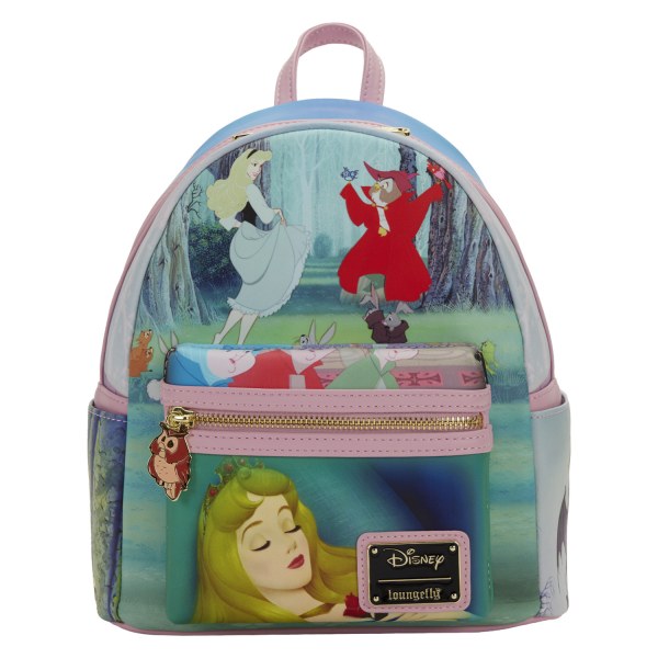 MINI SAC À DOS SCENE LA BELLE AU BOIS DORMANT - DISNEY LOUNGEFLY