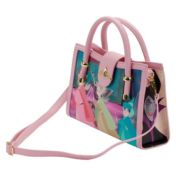 SAC À BANDOULIÈRE SCENE LA BELLE AU BOIS DORMANT - DISNEY LOUNGEFLY