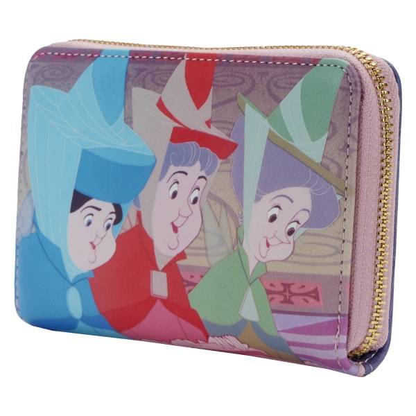 PORTEFEUILLE SCENE LA BELLE AU BOIS DORMANT - DISNEY LOUNGEFLY
