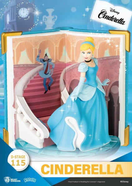 CENDRILLON BOOK SERIES - DISNEY D-STAGE