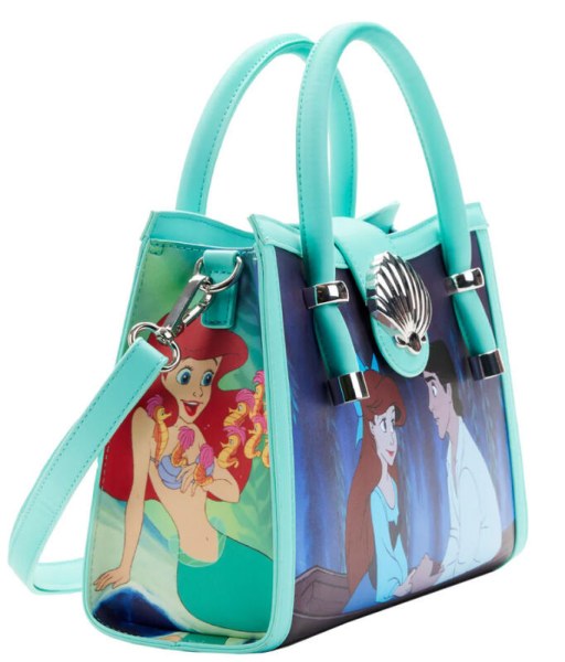 SAC À BANDOULIÈRE SCENE LA PETITE SIRÈNE - DISNEY LOUNGEFLY