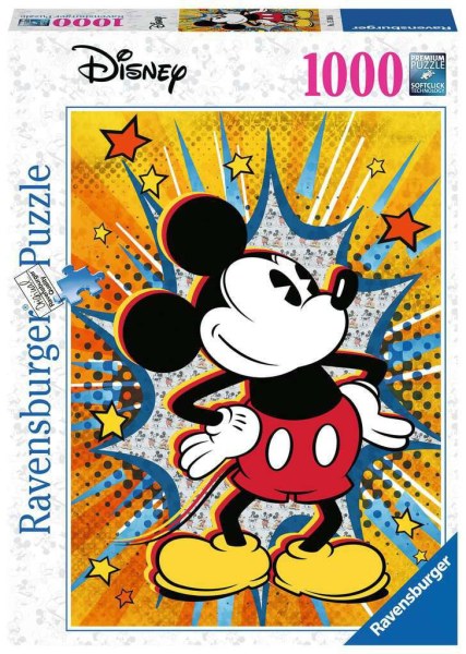 PUZZLE RETRO MICKEY ( 1000 PIÈCES ) - DISNEY