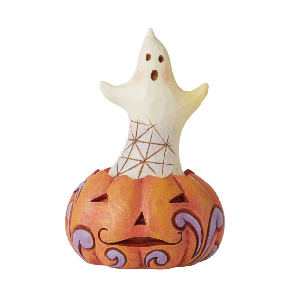 CITROUILLE D'HALLOWEEN MINI FIGURINE  - JIM SHORE HEARTWOOD CREEK