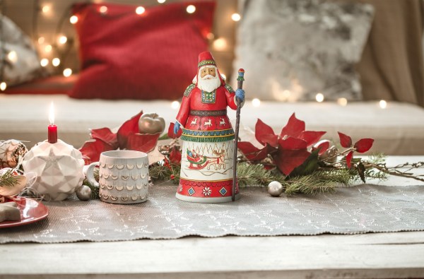 LAPLAND SANTA - JIM SHORE HEARTWOOD CREEK