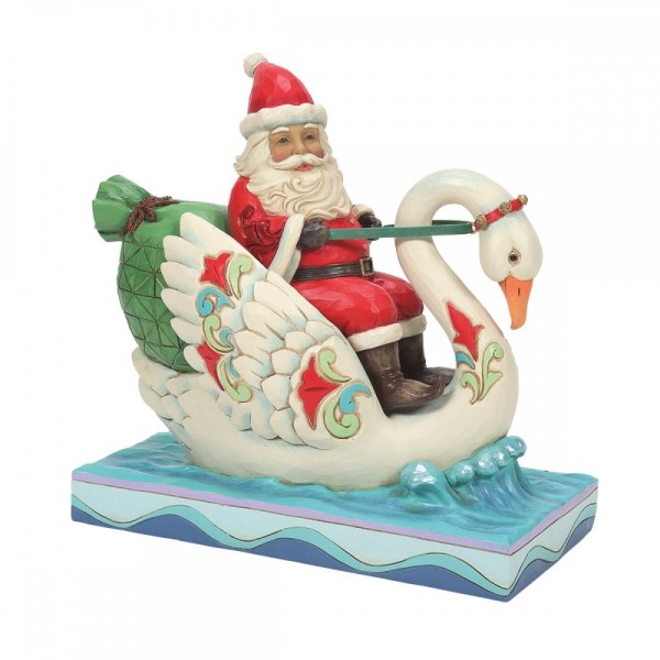CYGNE DU PÈRE NOËL - JIM SHORE HEARTWOOD CREEK