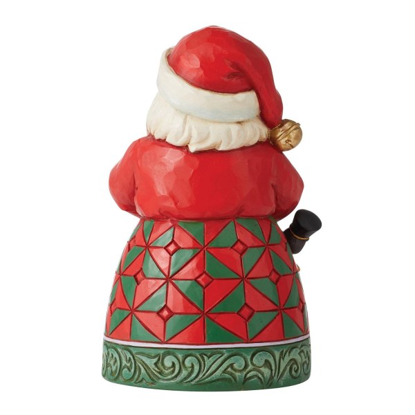 PÈRE NOËL AVEC LES BRAS CHARGÉS DE CADEAUX - JIM SHORE HEARTWOOD CREEK