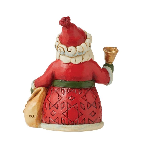 PÈRE NOËL AVEC UNE CLOCHE - JIM SHORE HEARTWOOD CREEK