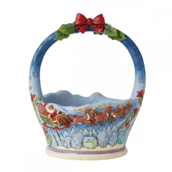 PANIER DE NOËL - JIM SHORE HEARTWOOD CREEK