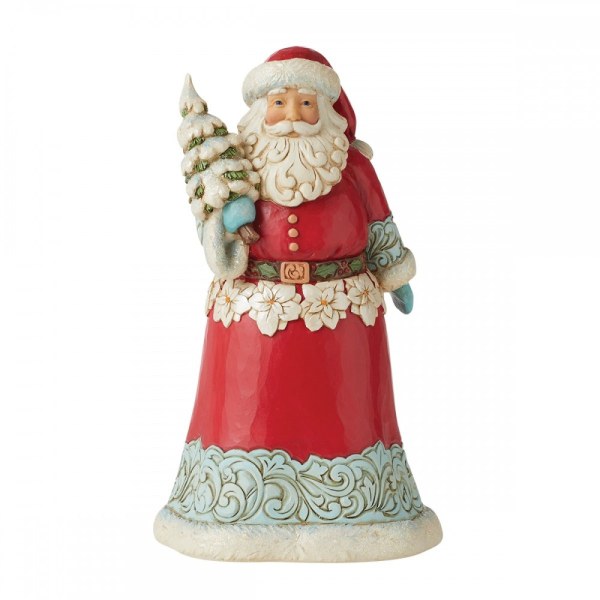 WONDERLAND SANTA HOLDING - JIM SHORE HEARTWOOD CREEK