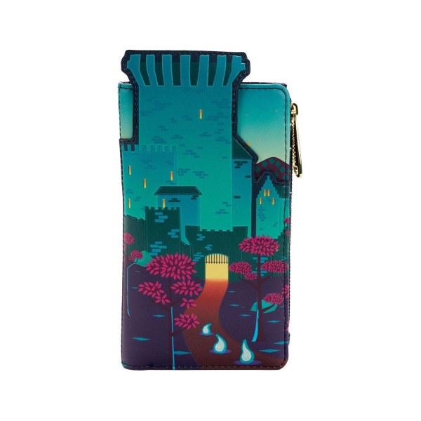 PORTEFEUILLE REBELLE PRINCESS CASTLE SERIES - DISNEY LOUNGEFLY