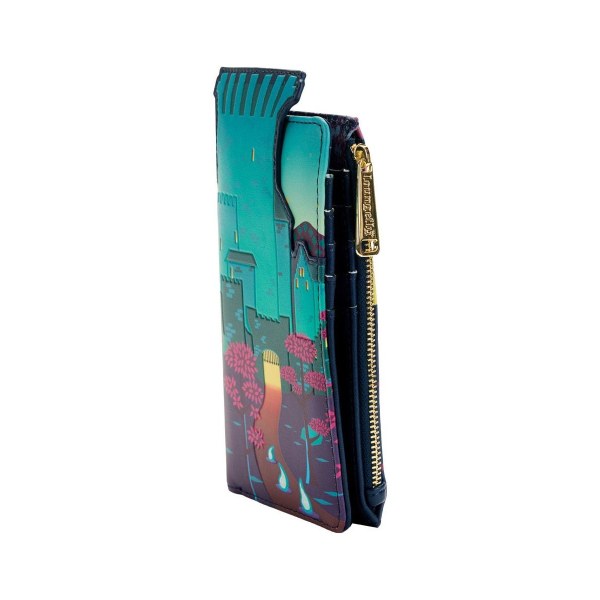 PORTEFEUILLE REBELLE PRINCESS CASTLE SERIES - DISNEY LOUNGEFLY