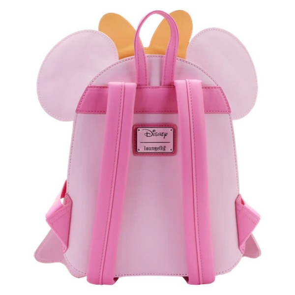 MINI SAC À DOS FANTOME PASTEL MINNIE ( BRILLE DANS LE NOIR )- DISNEY LOUNGEFLY