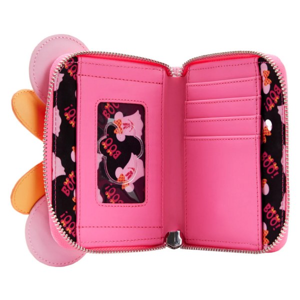 PORTEFEUILLE MINNIE FANTOME PASTEL ( BRILLE DANS LE NOIR ) - DISNEY LOUNGEFLY