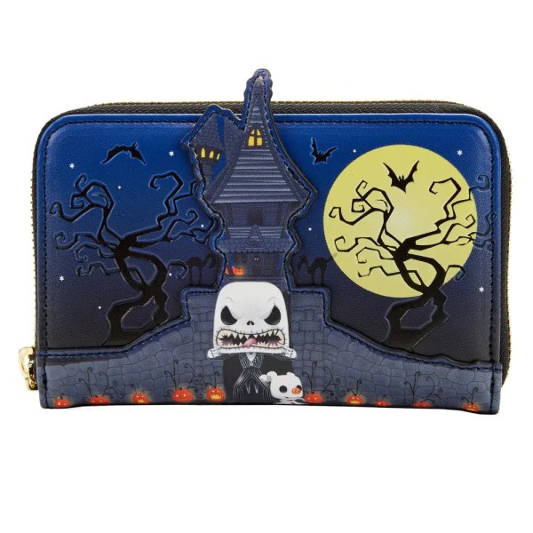 PORTEFEUILLE POP JACK SKELLINGTON - DISNEY LOUNGEFLY