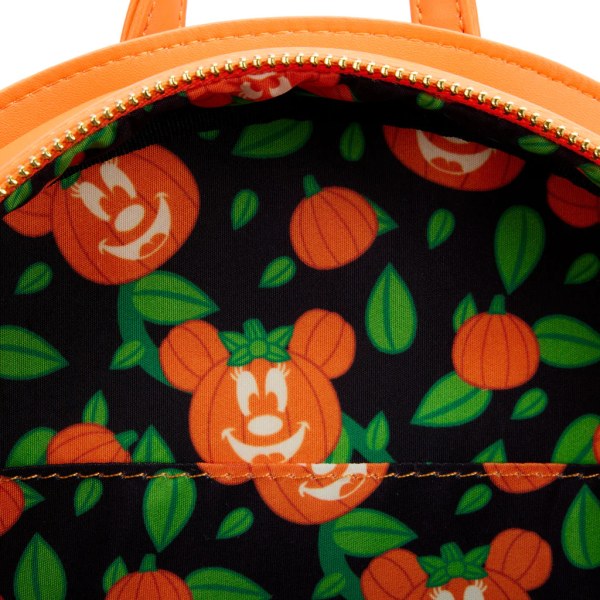 MINI SAC À DOS MINNIE CITROUILLE - DISNEY LOUNGEFLY